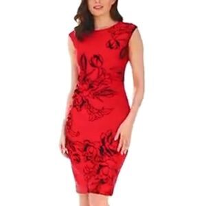 BRAND NEW VELVET FLEUR SLEEVELESS ROUNDNECK MINI WITH SPRINKLE ALL OVE DRESS